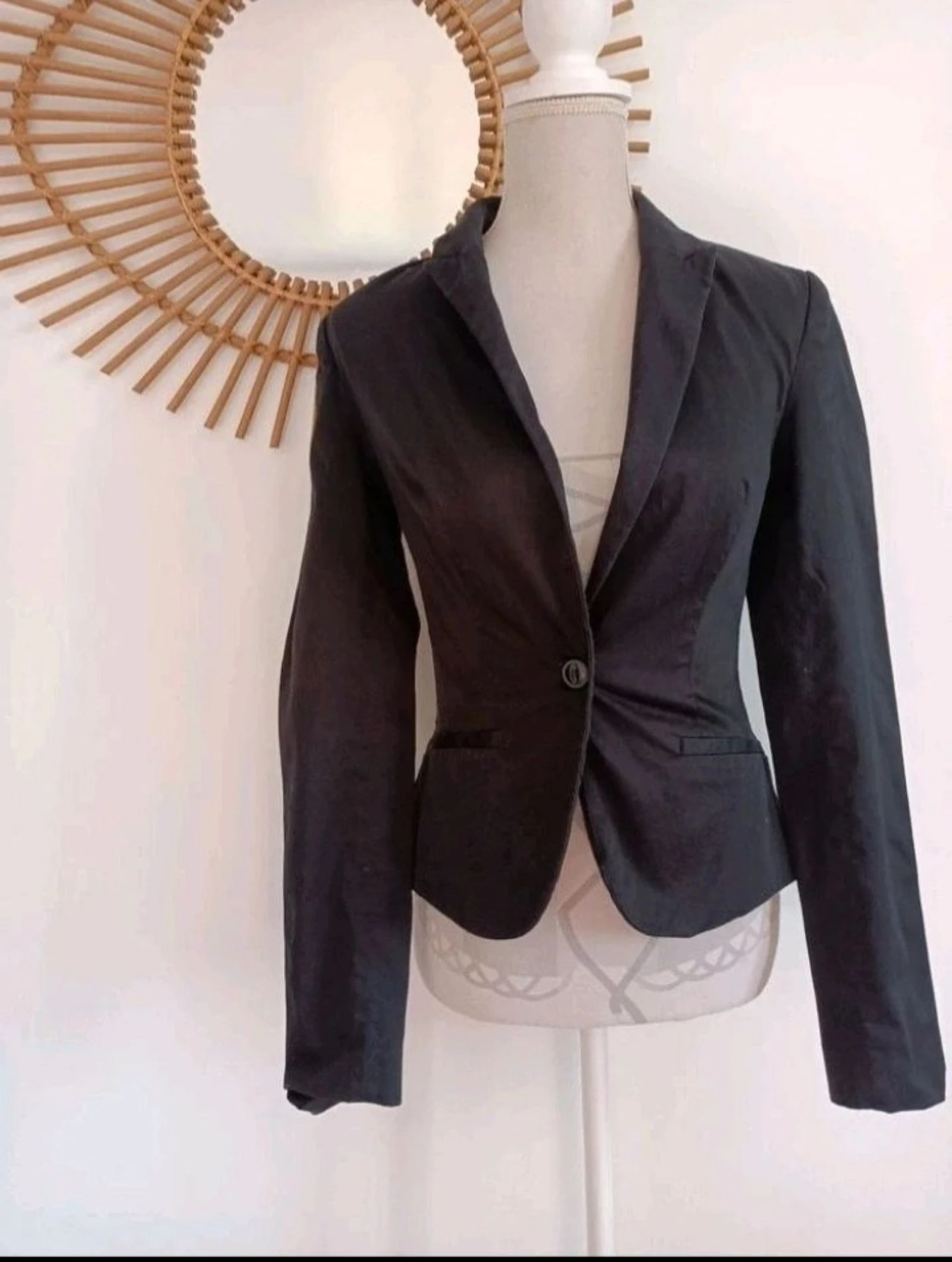 Veste blazer noire mim 34